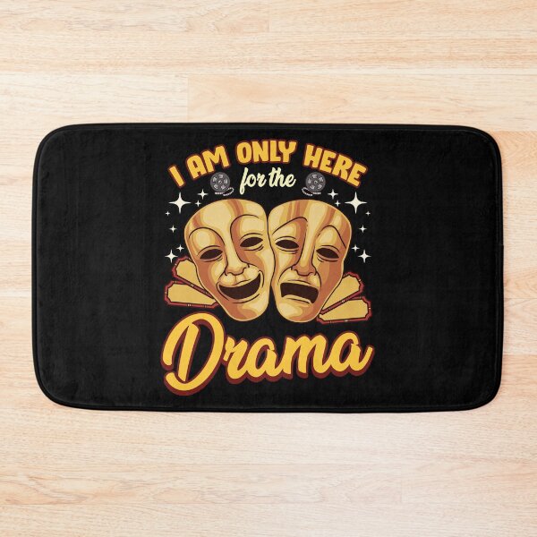 Item preview, Cute & Funny I Am Only Here For The Drama Pun designed and sold by perfectpresents.