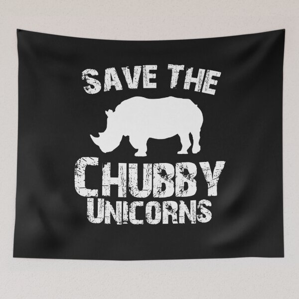 Item preview, Save the Chubby Unicorns designed and sold by CBShirtStar.