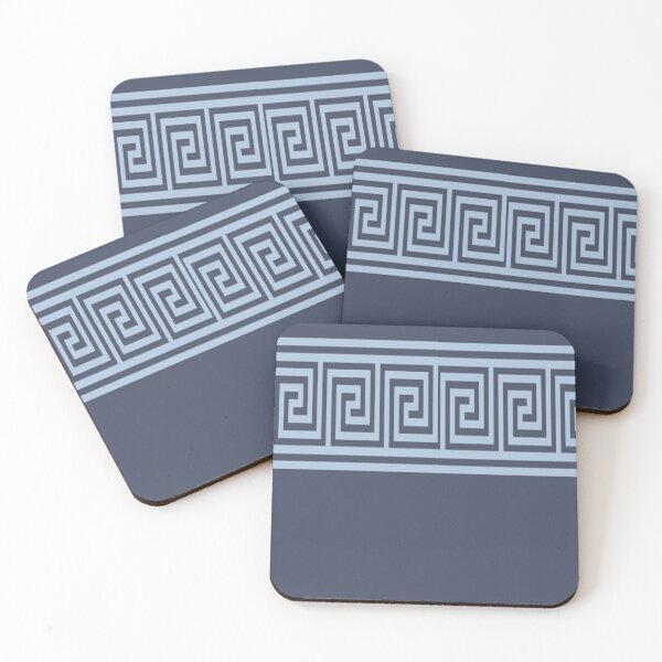 Item preview, Blue greek keylines designed and sold by tetibright.