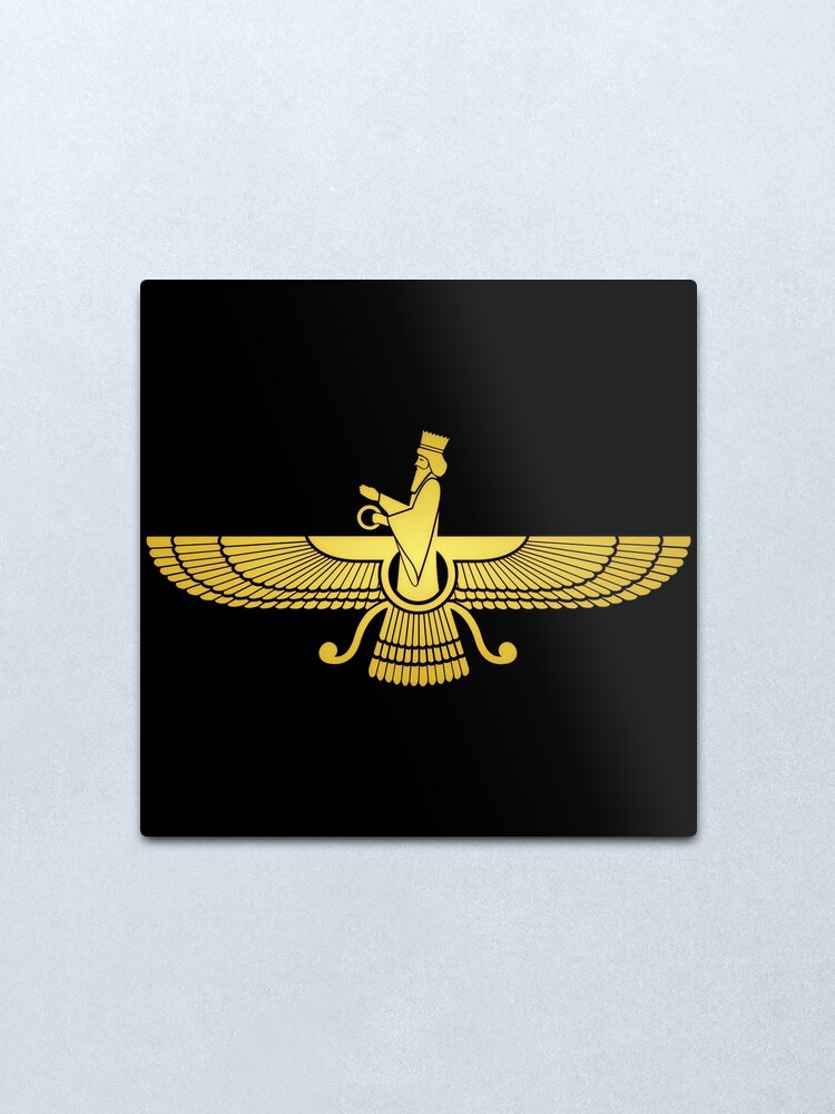 Persian Achaemenid Iranian Farvahar Foroohar Zoroastrian Faravahar Fridge Magnet 