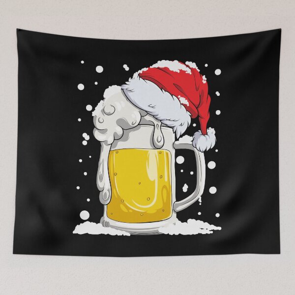 Item preview, Beer Christmas shirt Mug Santa Xmas lights Men Women Gifts designed and sold by LiqueGifts.