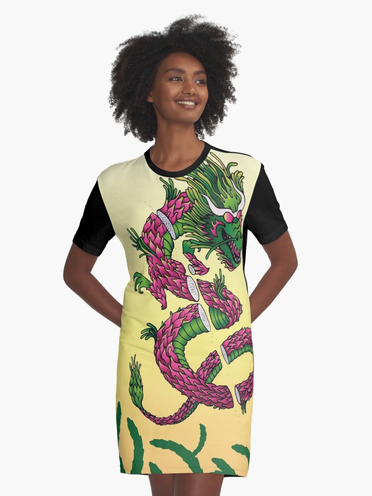 dragon fruit dress