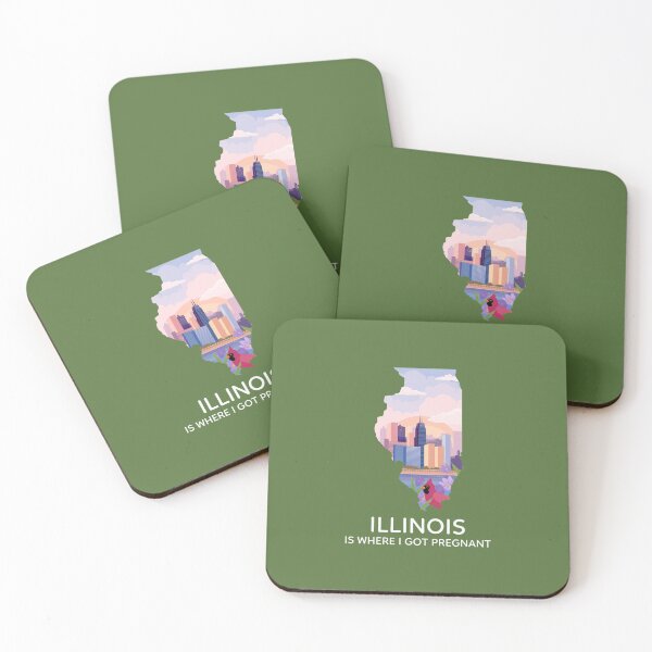 Item preview, Illonois is Where I Got Pregnant AF designed and sold by EdifyEra.