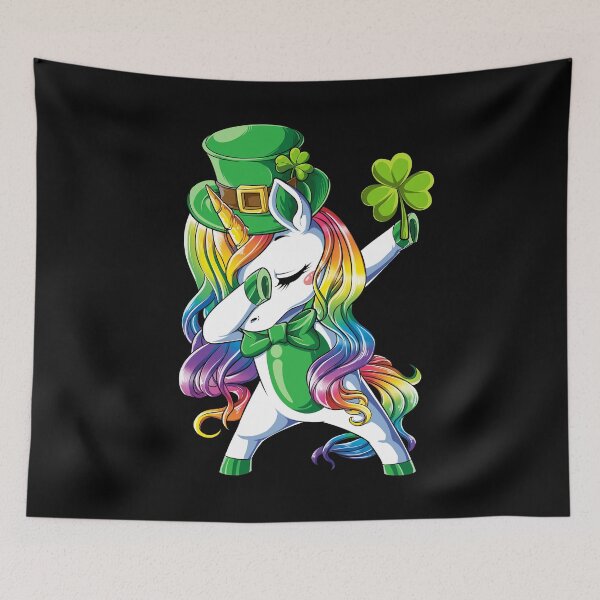 Item preview, Dabbing Unicorn Leprechaun St Patricks Day T Shirt For Boys Girls Kids Men Women designed and sold by LiqueGifts.