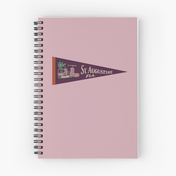 Item preview, Vintage St. Augustine Florida Souvenir Pennant designed and sold by FuzzyHoney.