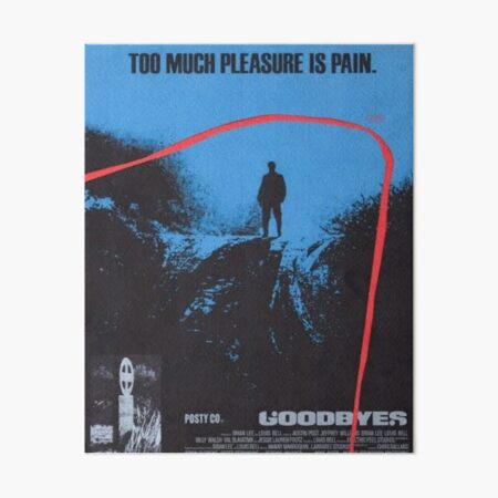 Artikel-Vorschau von Posty - GOODBYES Albumcover, designt und verkauft von mqaroon c..