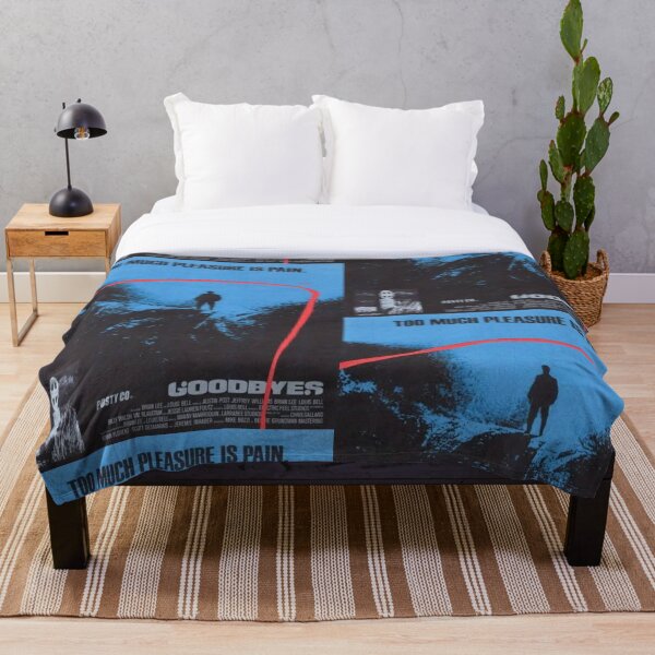 posty - GOODBYES album cover Throw Blanket