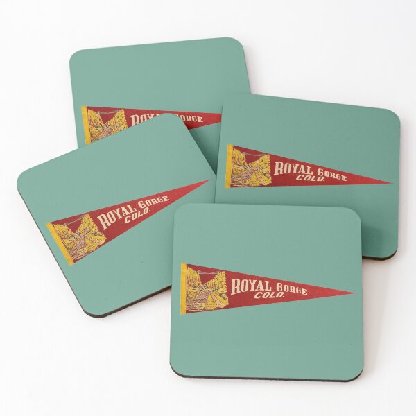 Item preview, Vintage Royal Gorge Colorado Souvenir Pennant designed and sold by FuzzyHoney.