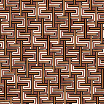 Artwork thumbnail, African Kuba Pattern 3 by hellcom