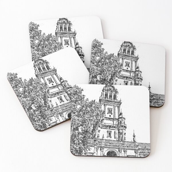 Item preview, Plaza de Espana, Seville designed and sold by AM FineArtPrints.