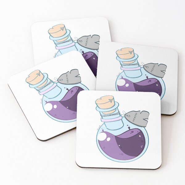 Item preview, death potion sticker designed and sold by LadyxViolet.