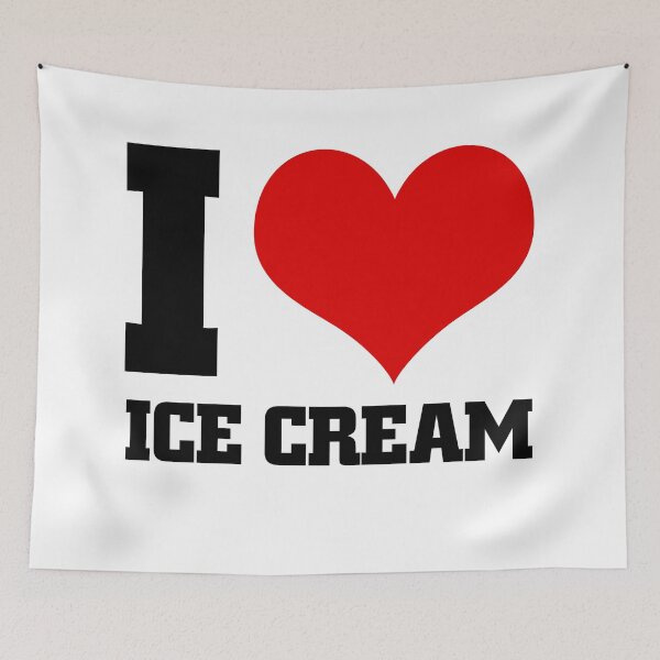 Item preview, I love ICE CREAM designed and sold by Thestarrysky.