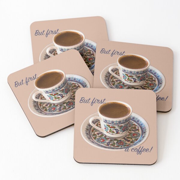 Item preview, But First a Turkish Coffee designed and sold by Rae Tucker Photography & Designs.