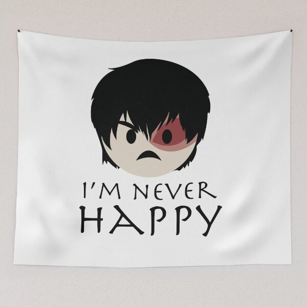 Item preview, Angry Zuko emoji 3 "I'm never happy" designed and sold by PrinceTumi.