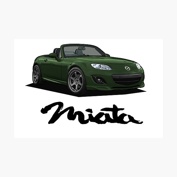 Item preview, Mazda MX-5 Miata NC - NC2 Green designed and sold by Woreth.