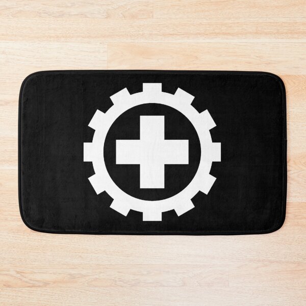 Item preview, Engineering Plus Cross Gear Symbol designed and sold by Spartawolf.