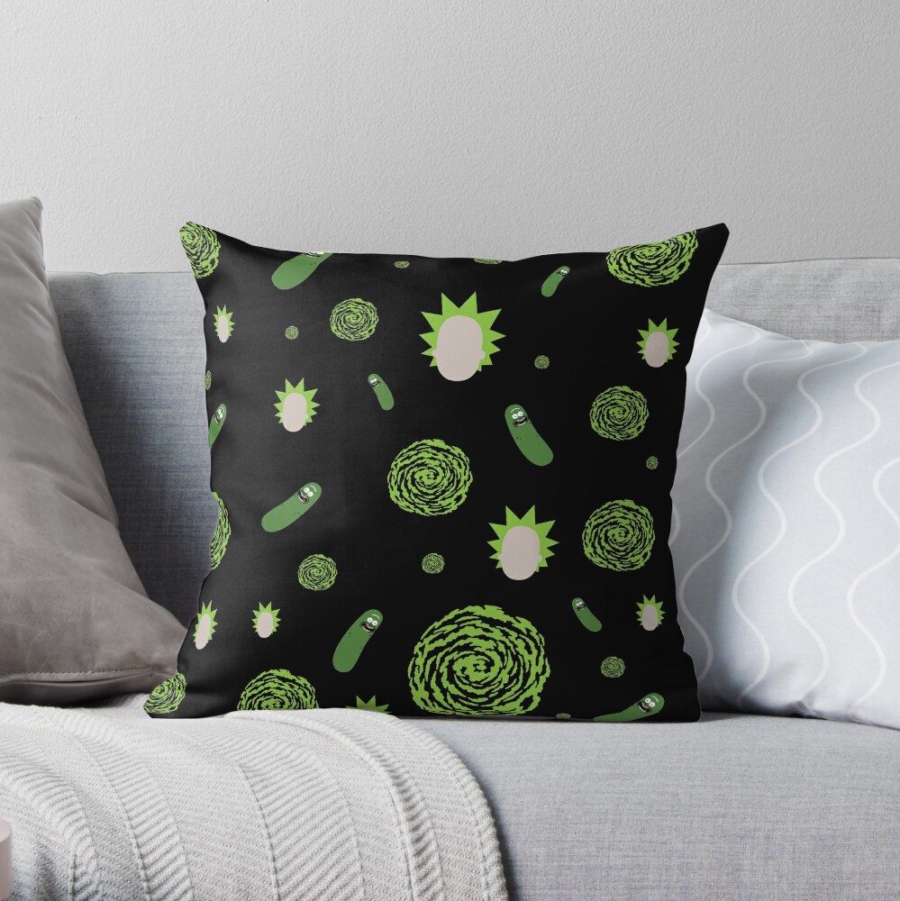 pickle rick pillow