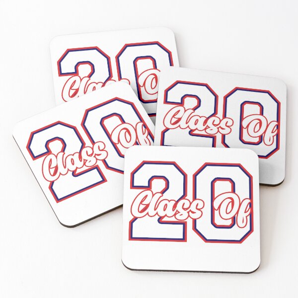 Item preview, Class of 2020 varsity jacket jersey red and navy blue designed and sold by Rach L.
