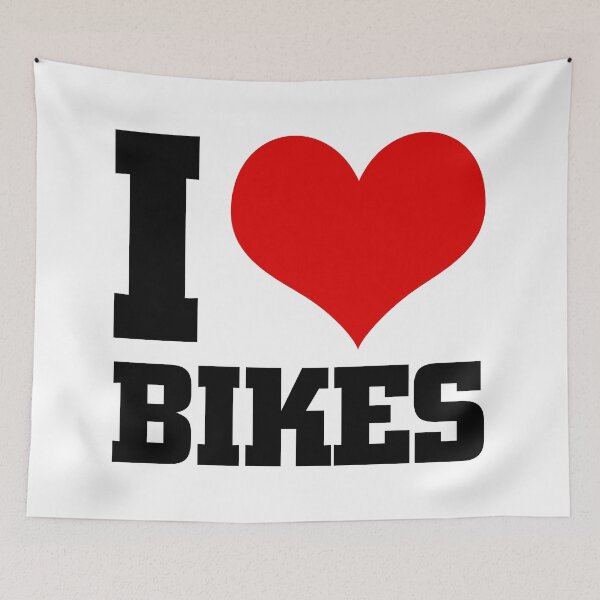 Item preview, I love BIKES designed and sold by Thestarrysky.