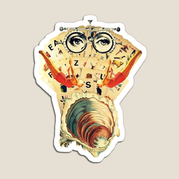 Mystical uterus Magnet