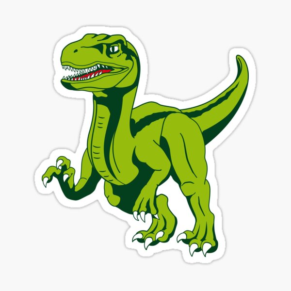 Dinosaur raptor Sticker
