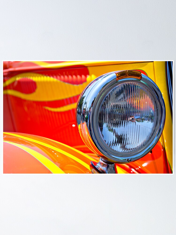 Alternate view of One Flaming Headlight Poster