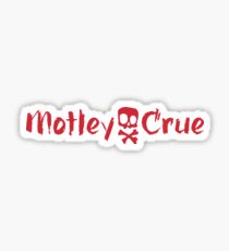 Motley Crue Red V4 Sticker