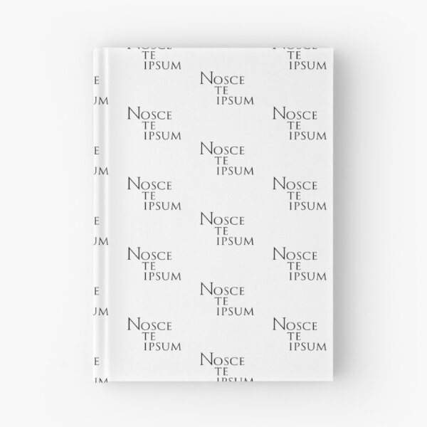 Item preview, KNOW THYSELF, phrase in Latin designed and sold by Espirius.