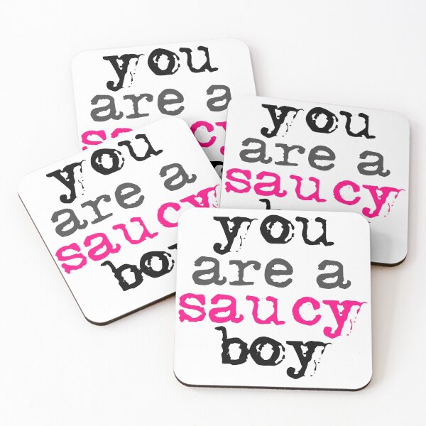 Item preview, saucy boy, pink designed and sold by peachthomas.