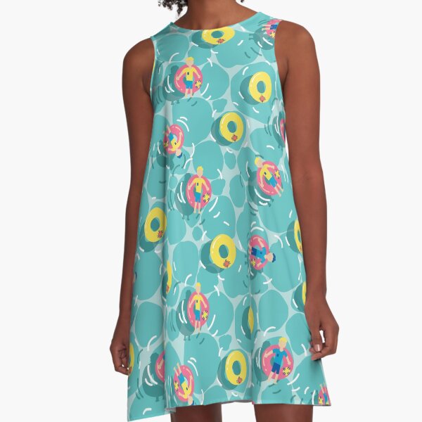 Pool Party A-Line Dress