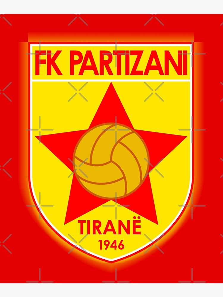 Partizani Tirana Footbal fans ultras hooligans Albania Mounted Print for  Sale by Thestarrysky