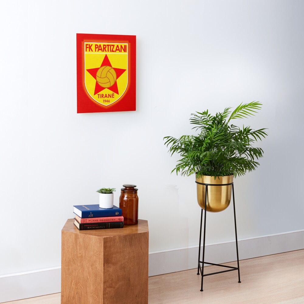 Partizani Tirana Footbal fans ultras hooligans Albania Mounted Print for  Sale by Thestarrysky