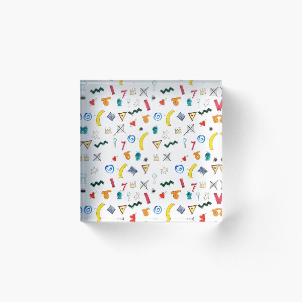Motif Acrylic Block