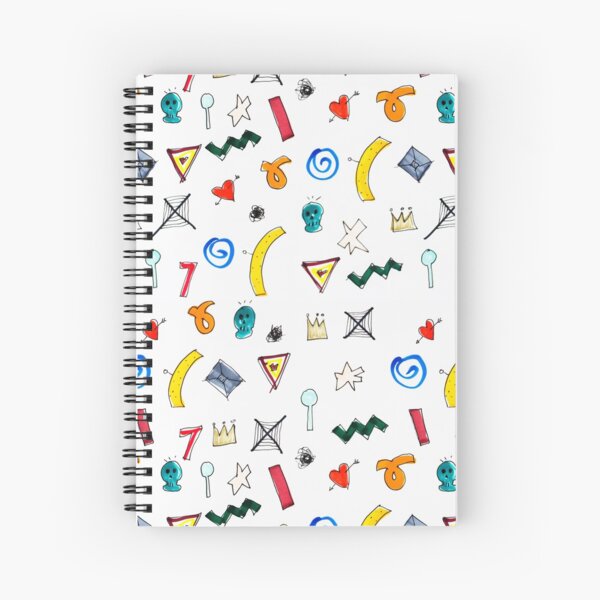 Motif Spiral Notebook