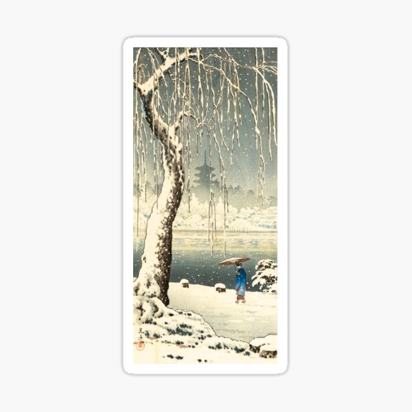 Item preview, Sarusawa Pond in Nara by Tsuchiya Koitsu designed and sold by ArtExpression.