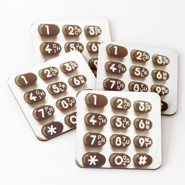 Item preview, Old retro phone keypad designed and sold by Grégory DUBUS.