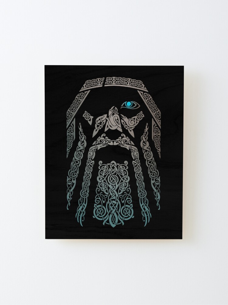 Alternate view of ODIN Mounted Print