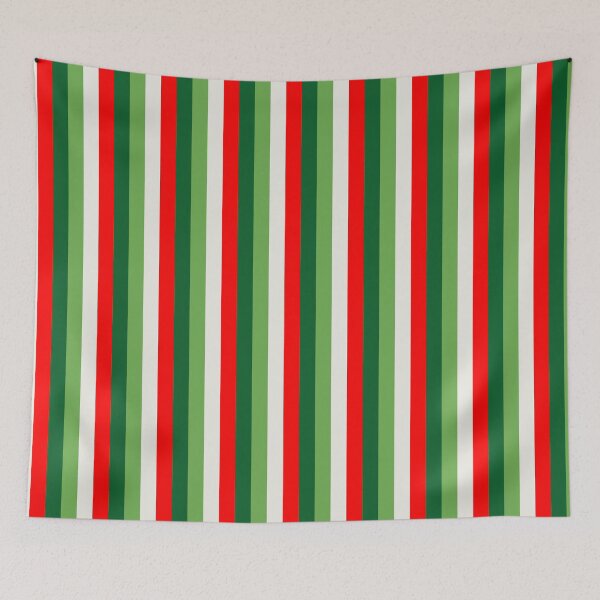 Item preview, Green, Star White And Red Clover Pinstripes designed and sold by taiche.