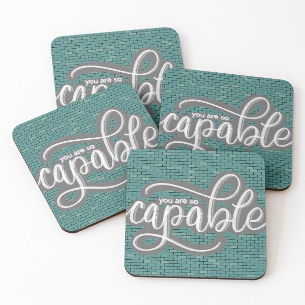 Item preview, You Are So Capable designed and sold by kandraletters.