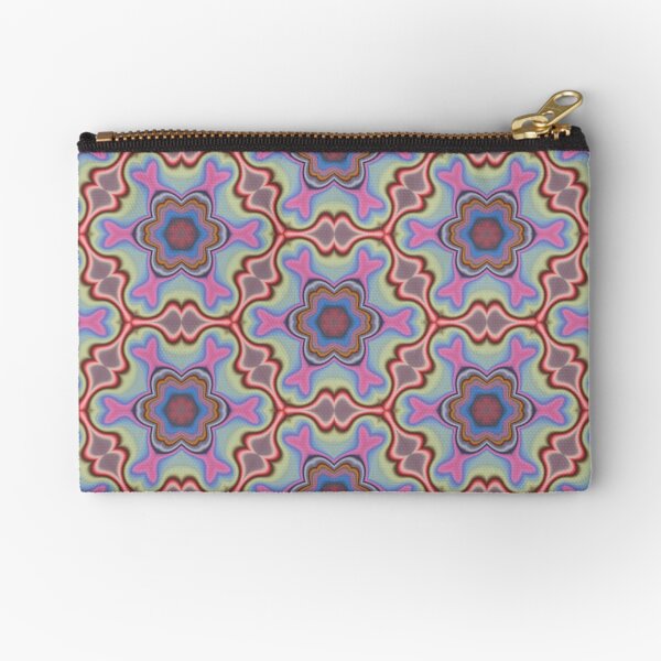 Sky Bloom Zipper Pouch