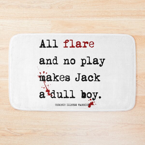 Item preview, "All FLARE and no play..." designed and sold by spoonie-species.