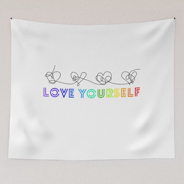 Item preview, Bangtan Love yourself rainbow designed and sold by NoonaStudio.