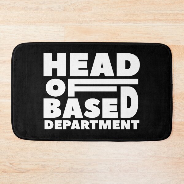 Item preview, Head of BASED DEPARTMENT - Typography Design designed and sold by NaturalSkeptic.