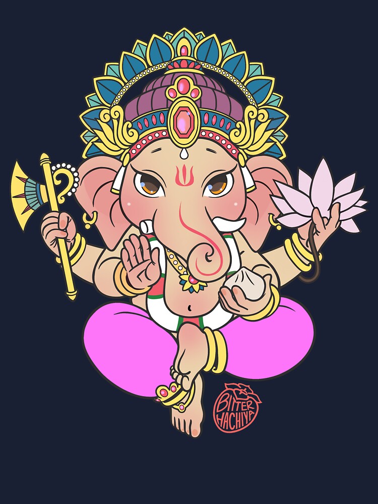 Ganesha Kids T-Shirt for Sale by bitterhachiya