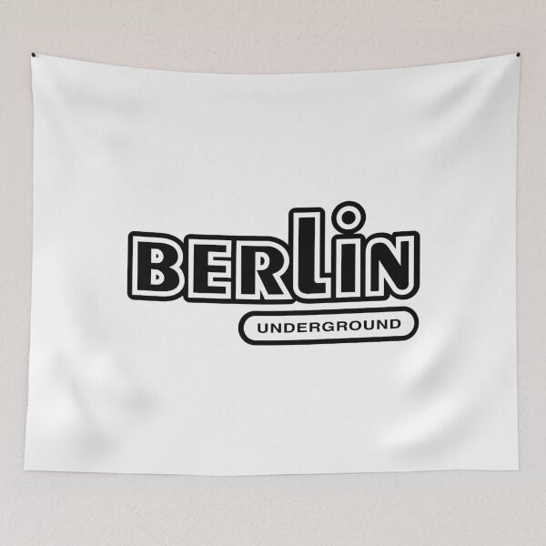 Item preview, Berlin Underground (black text) designed and sold by futurytmi.