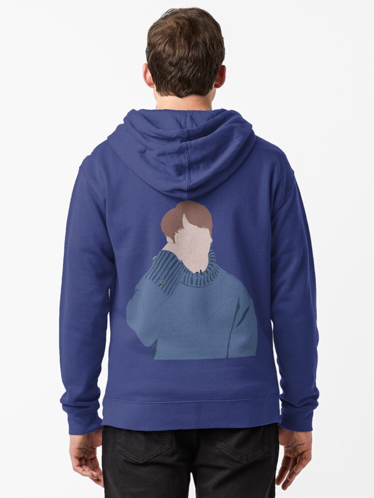 Jungkook blue outlet hoodie