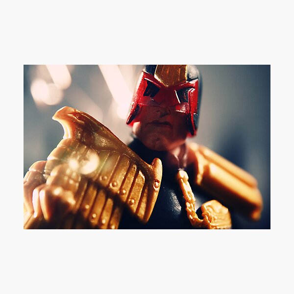 Judge Dredd Photographic Print
