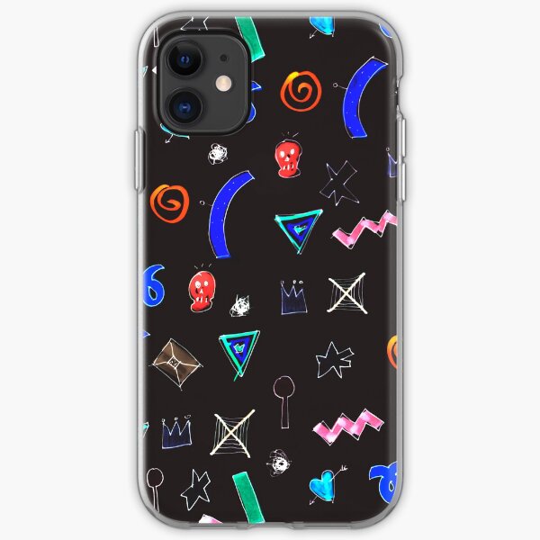 Motif dark iPhone Soft Case