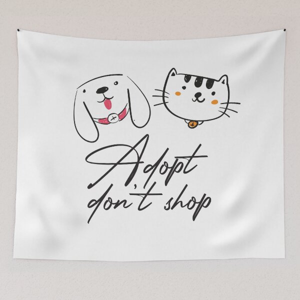 Item preview, Adopt don't shop #1 - Love - Adopt don't shop designed and sold by cestbienco.