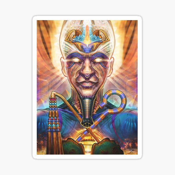 Vista previa del artículo con la obra «Osiris Risen», diseñado y vendido por ElohProjects.